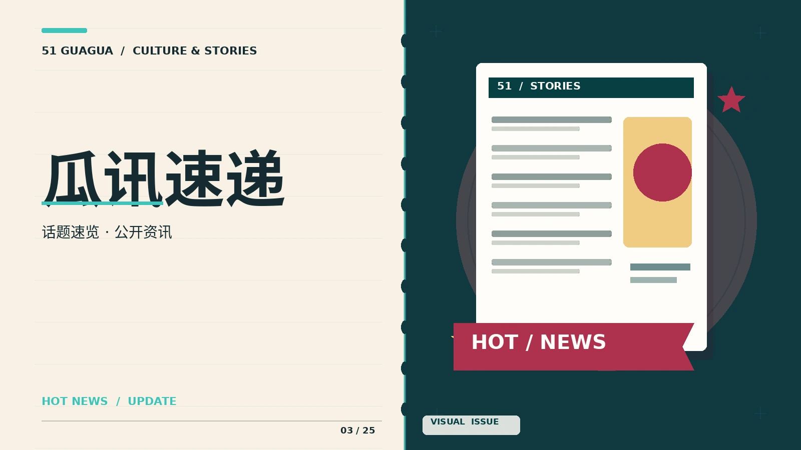 瓜讯速递主题图